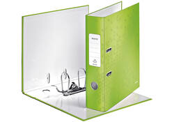 Ordner Leitz Wow 180° gelamineerd 85mm A4 groen
