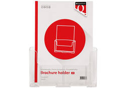 Folderhouder Quantore A4 transparant
