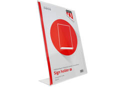 Kaarthouder Quantore A4 L-staand