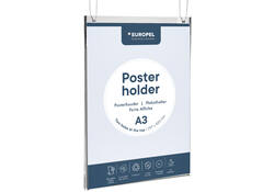 Posterhouder Europel A3 staand acryl