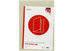 Dossiermap Quantore folio 300gr grijs
