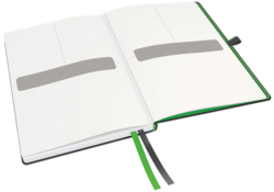 Notitieboek Leitz Complete A5 160blz 100gr lijn zwart