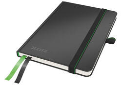 Notitieboek Leitz Complete A6 lijn 160 pagina's 100gr zwart