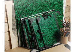 Tekenmap Canson studio 61x81cm 2 elastieken groen