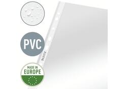 Showtas Leitz Premium standaard copy safe 0.09mm 4-gaats PVC A4 glashelder 100 stuks