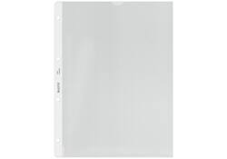 Showtas Leitz Premium met uitsnede copy safe 0.13mm PP A4 transparant 100 stuks