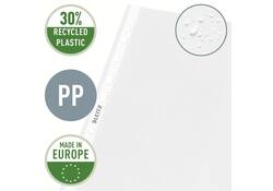 Showtas Leitz Premium standaard 11-gaats copy safe 0.085mm PP A4 transparant 100 stuks