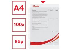Showtas Esselte 0.08mm 21-gaats A4 mat 100 stuks