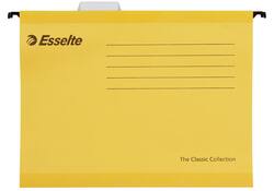 Hangmap Esselte Classic A4 V-bodem 345x240mm geel