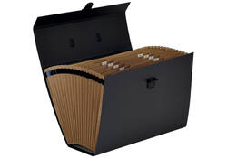 Sorteerkoffer Bankers Box Handifile 19-vaks zwart