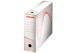 Archiefdoos Esselte Boxycolor 80mm 250x352mm wit (25)