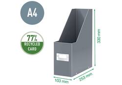 Tijdschriftencassette Leitz WOW Click & Store wit