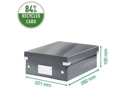 Sorteerbox Leitz WOW Click & Store 280x100x370mm wit
