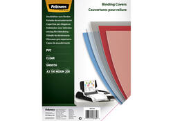 Voorblad Fellowes A3 PVC 200micron 100stuks