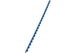 Bindrug GBC 6mm 21rings A4 blauw 100 stuks