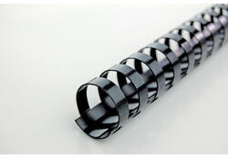 Bindrug GBC 8mm 21rings A4 zwart 100stuks