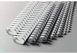 Bindrug GBC 12mm 21rings A4 wit 100stuks