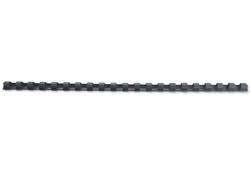 Bindrug GBC 12mm 21rings A4 zwart 100stuks