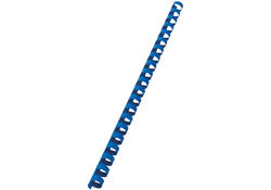 Bindrug GBC 12mm 21rings A4 blauw 100stuks