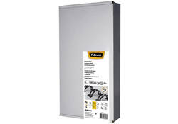 Draadrug Fellowes 8mm 34-rings A4 zilver 100stuks