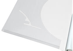 Showmap Opus 2 frontview A4 20-tassen wit