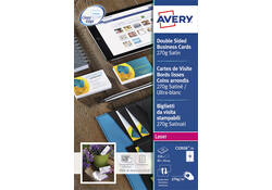 Visitekaart Avery C32026-25 2-zijdig 270gr 250stuks
