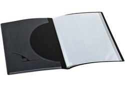 Showmap Opus 2 A4 frontview 10-tassen antraciet