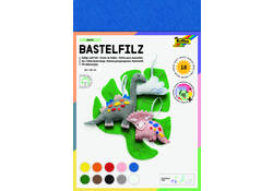 Vilt Folia 20x30cm 150gr 10 vel assorti kleuren