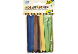 Stokje Folia hout assorti