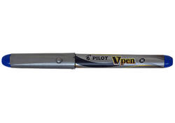 Vulpen Pilot Vpen medium zilver/blauw