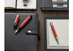 Balpen Parker Duofold Classic Vintage big lacquer red CT medium