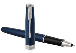 Rollerpen Parker Sonnet blue lacquer PT fijn