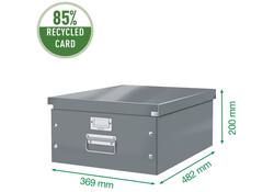 Opbergbox Leitz WOW Click & Store 369x200x482mm groen