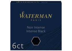 Inktpatroon Waterman internationaal zwart pak à 6 stuks