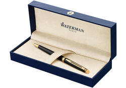 Balpen Waterman Hémisphère black lacquer GT medium