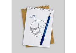 Balpen Paper Mate Flexgrip Ultra medium blauw valuepack 30+6 gratis