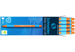 Balpen Schneider Slider Edge extra breed oranje