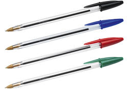 Balpen Bic Cristal medium zwart