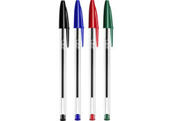 Balpen Bic Cristal medium zwart