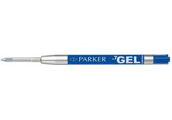 Gelschrijvervulling Parker Quink medium blauw blister à 1 stuk