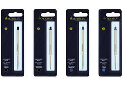 Balpenvulling Waterman fijn blauw blister à 1 stuk