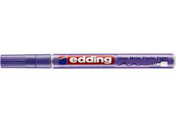 Viltstift Edding 780 lakmarker rond 0.8mm metallic paars