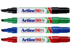 Viltstift Artline 90 schuin 2-5mm rood