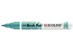 Brushpen Talens Ecoline 522 turquoiseblauw