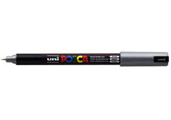 Verfstift Posca PC1MR extra fijn zilver