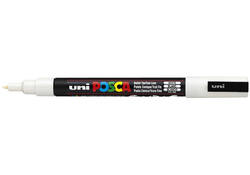 Verfstift Posca PC3M fijn wit