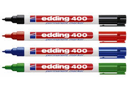 Viltstift edding 400 rond 1mm zwart