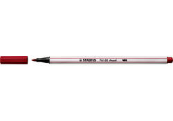 Brushstift STABILO Pen 568/50 donkerrood