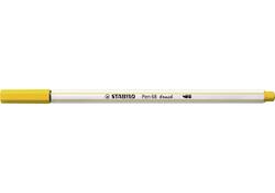 Brushstift STABILO Pen 568/44 geel