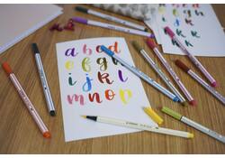 Brushstift STABILO Pen 568/45 bruin